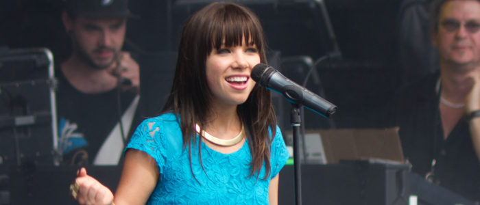 Carly Rae Jepsen performing at the 2012 Burlington Sound of Music Festival