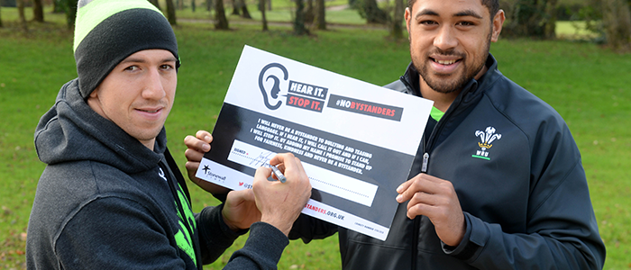 Taulupe Faletau and Justin Tipuric